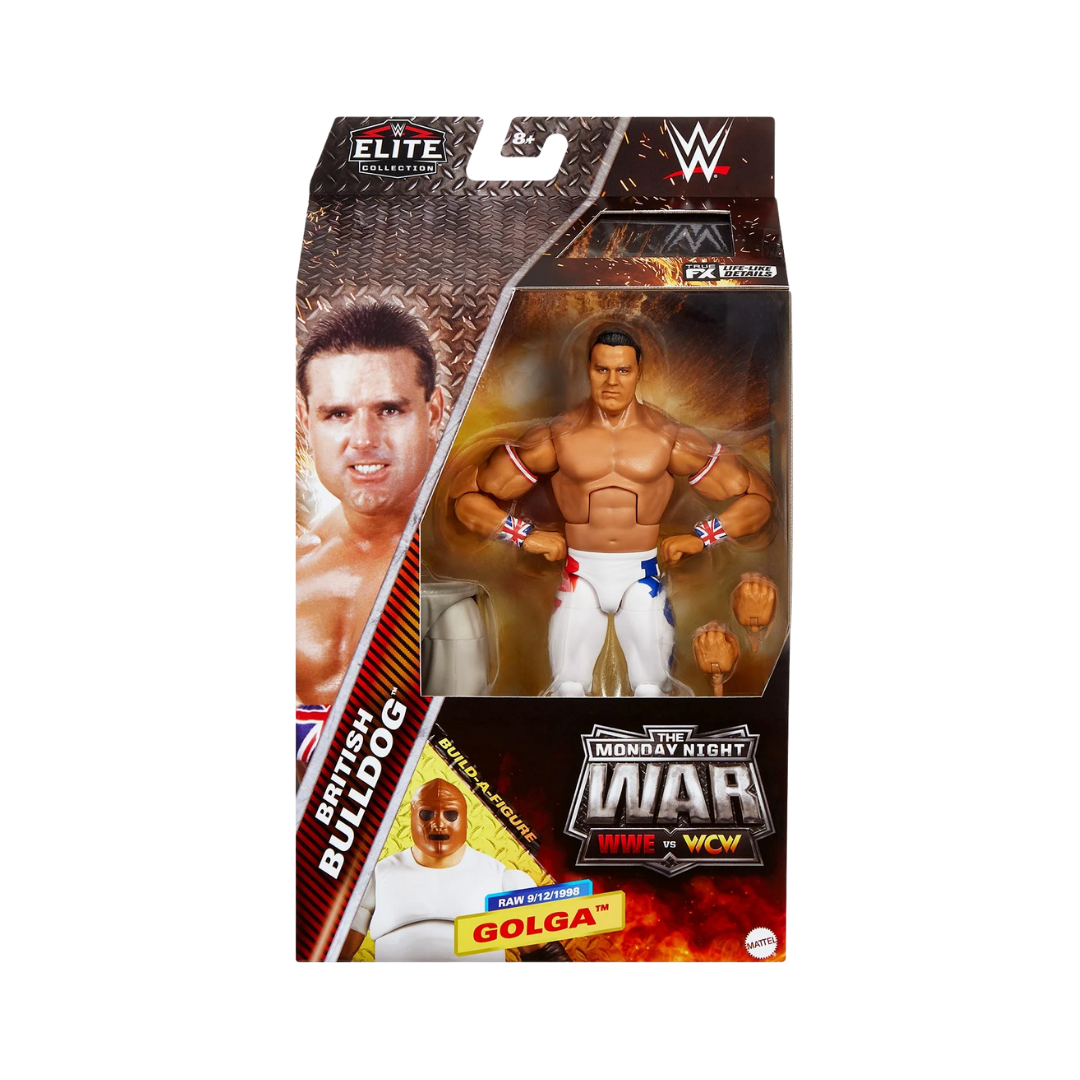 British Bulldog –  WWE Elite Collection The Monday Night War (WWE vs WCW)