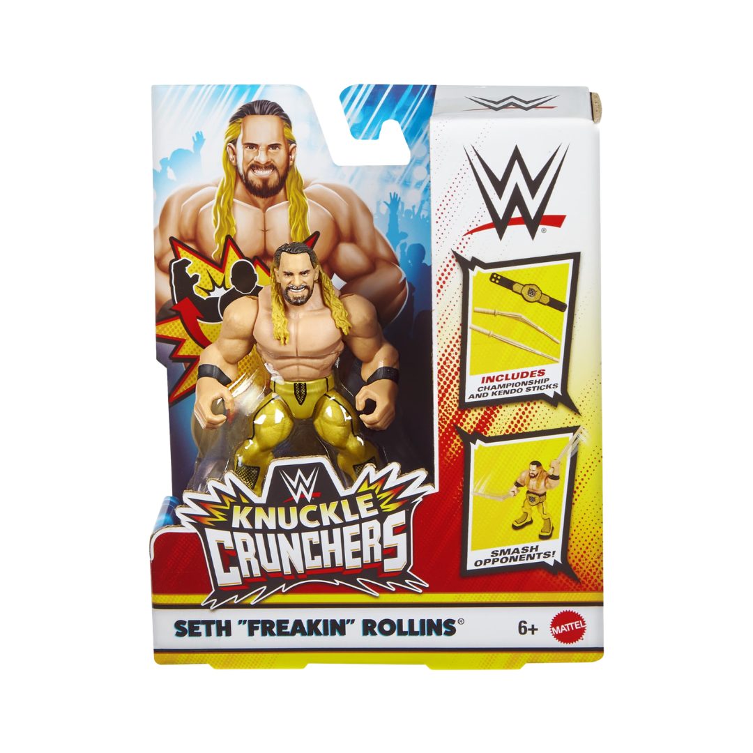 Seth “Freakin” Rollins – WWE Knuckle Crunchers (Gold Variant)