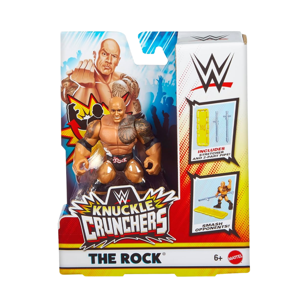 The Rock – WWE Knuckle Crunchers Action Figure