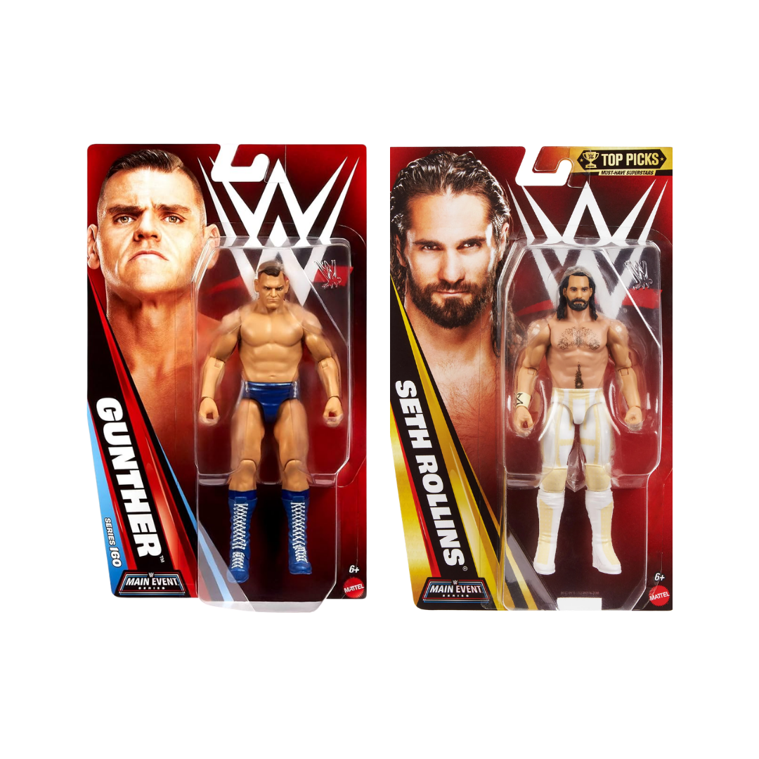 WrestleMania Main Event Bundle – Gunther & Seth Rollins