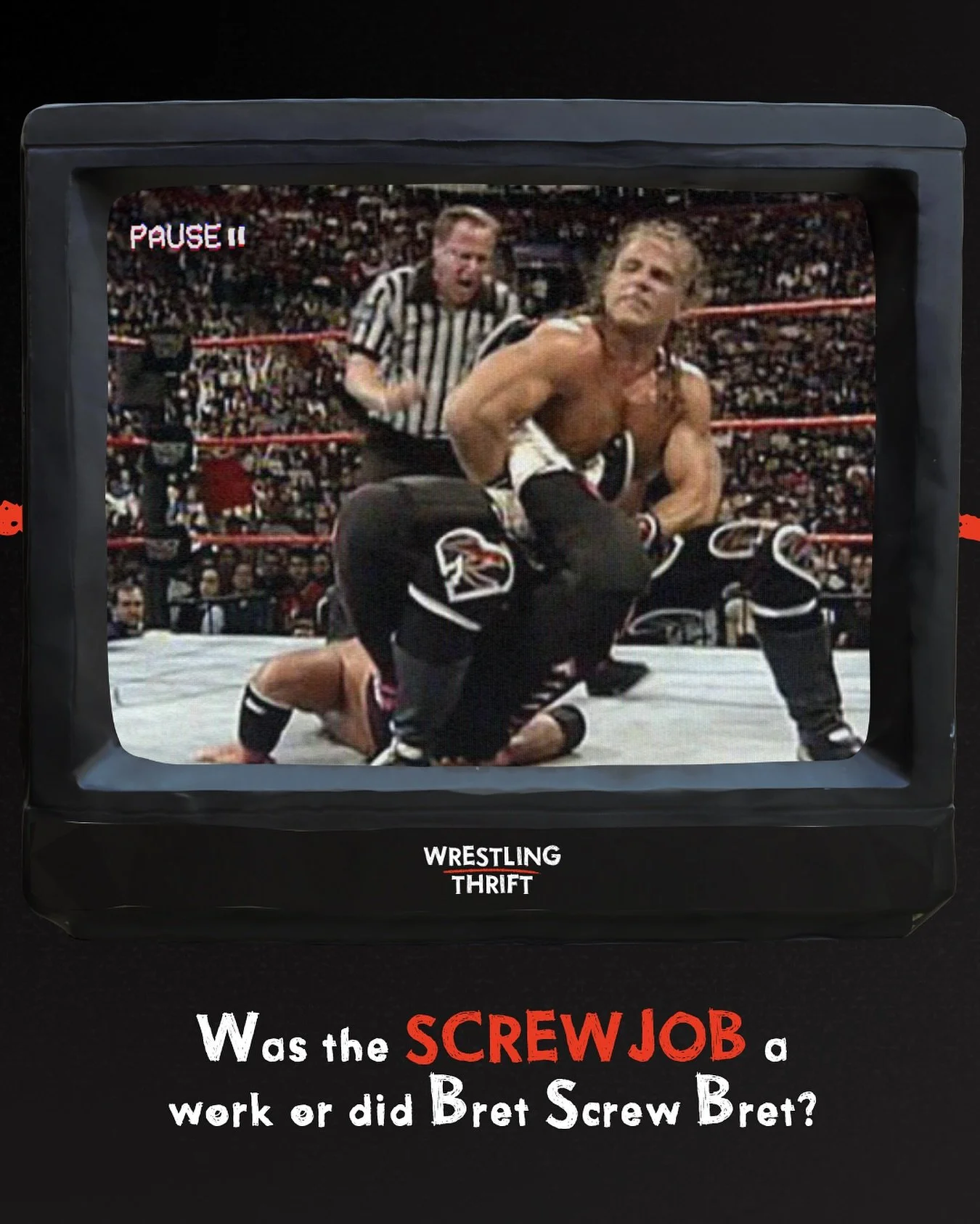 Ruthless Discussions 🔥🎙️

The Montreal Screwjob will always spark debate - was it a work, or did Bret screw Bret?

This moment is one of the most fascinating pieces of wrestling history to me and I have a strong opinion...

What do you think? Drop 