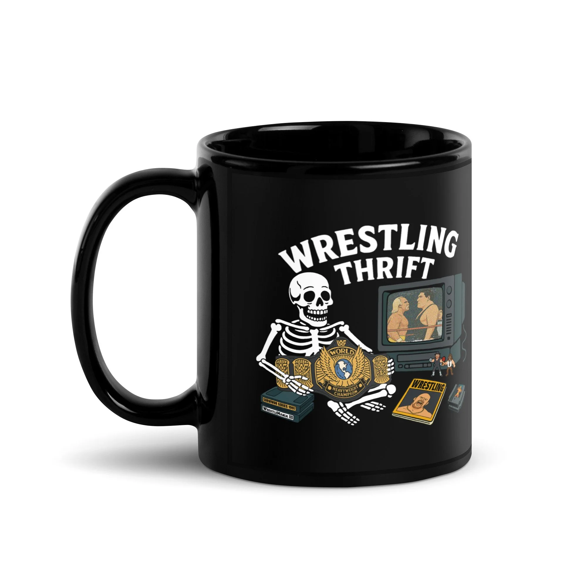 Wrestling NEVER Dies Mug