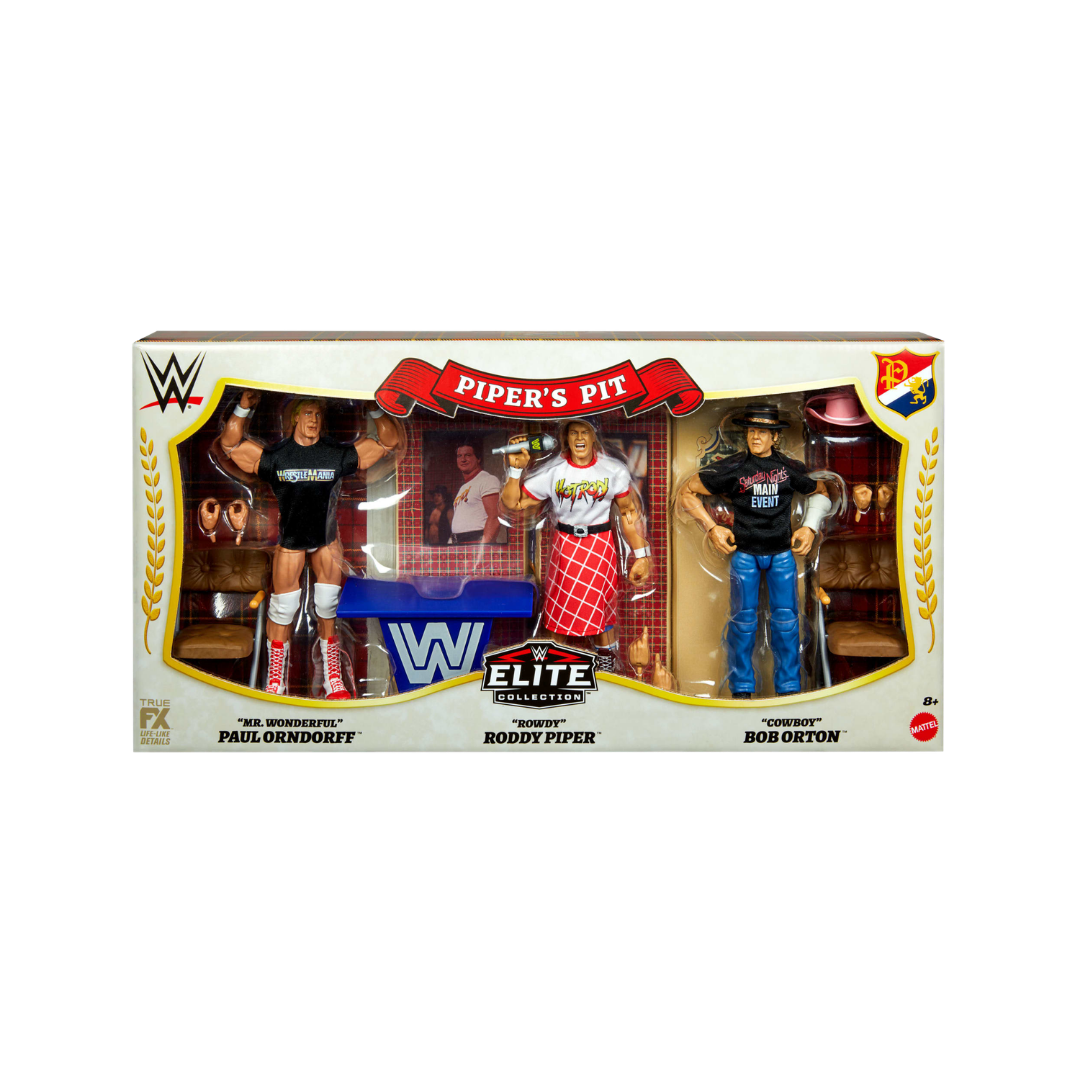 Piper’s Pit – WWE Elite Collection 3-Pack (Only 1 Available)
