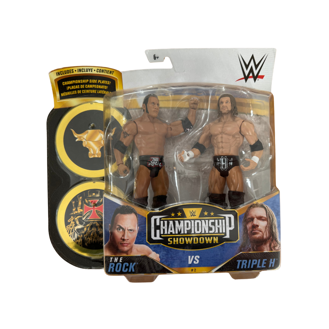 The Rock vs Triple H – WWE Championship Showdown 2-Pack