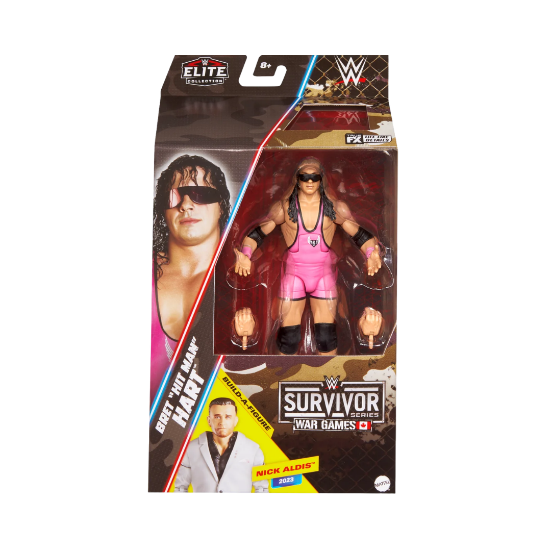 Bret “Hit Man” Hart – WWE Elite Collection Survivor Series WarGames