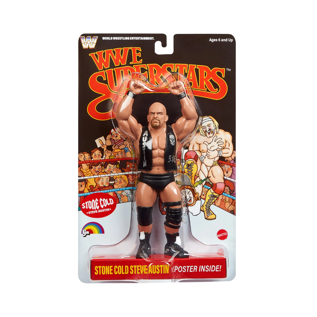 “Stone Cold” Steve Austin – WWE Superstars LJN (Black Card)