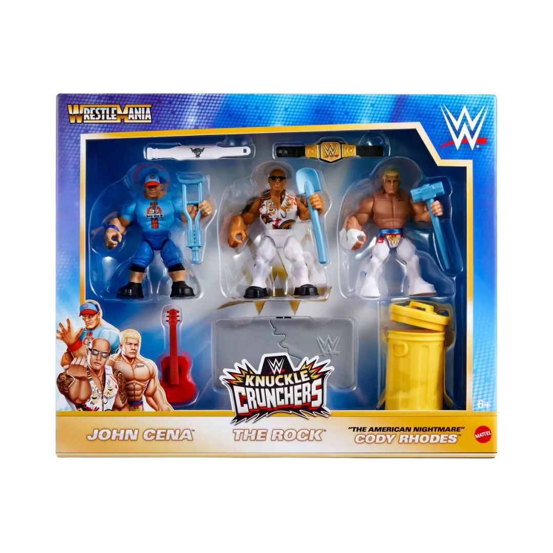 WWE Knuckle Crunchers WrestleMania Box Set
