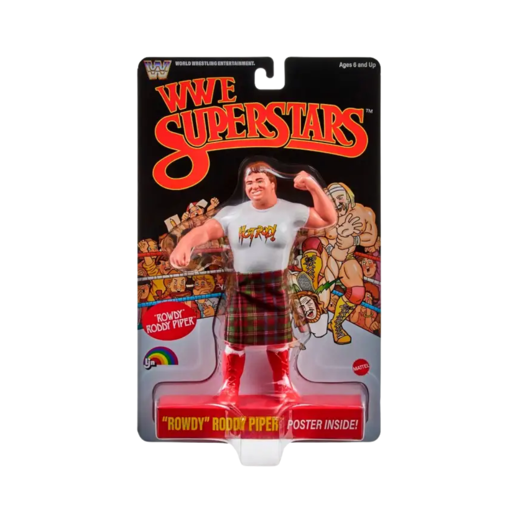"Rowdy" Roddy Piper - WWE LJN Superstars Series 3 (Black Card)