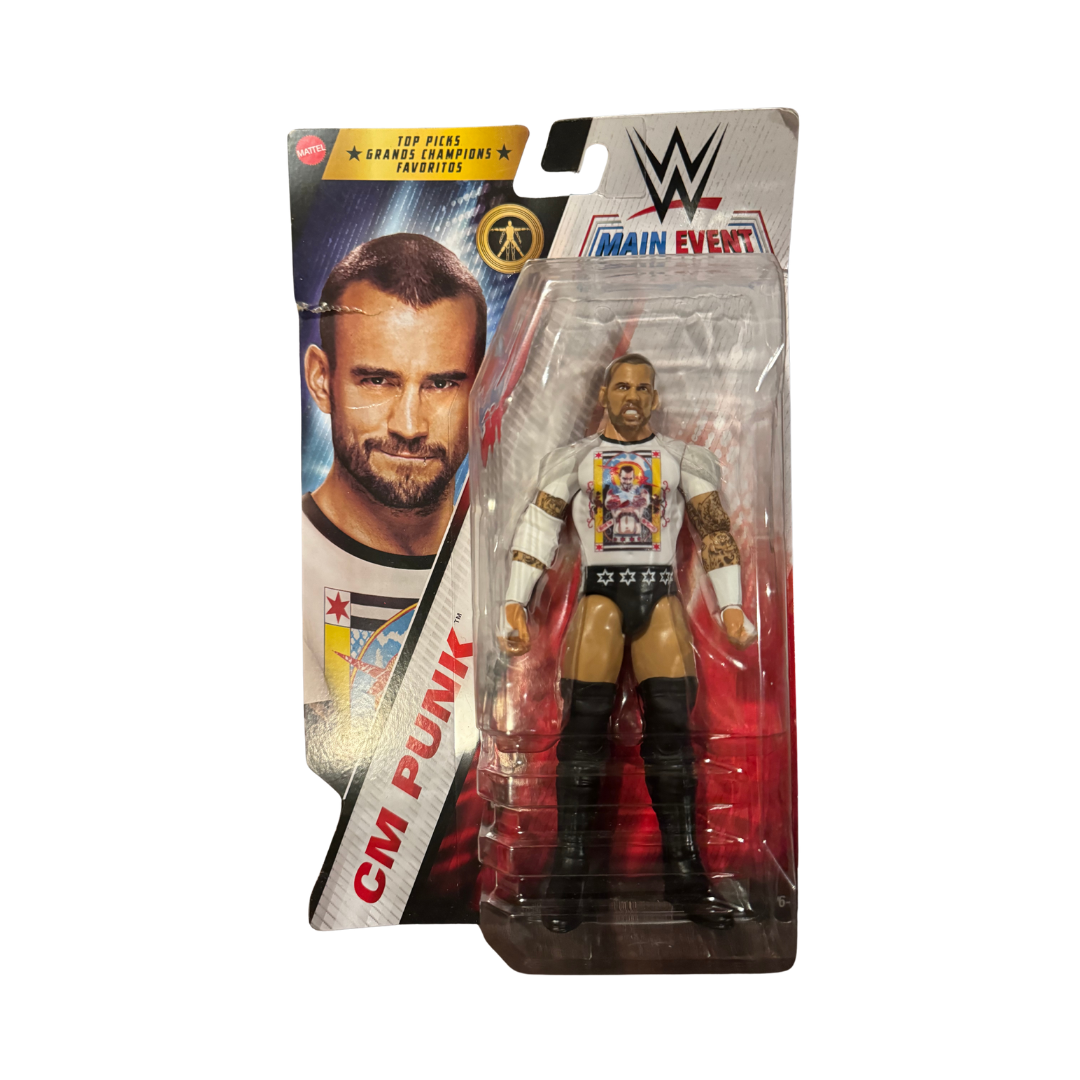 CM Punk – WWE Main Event Figure 2025
