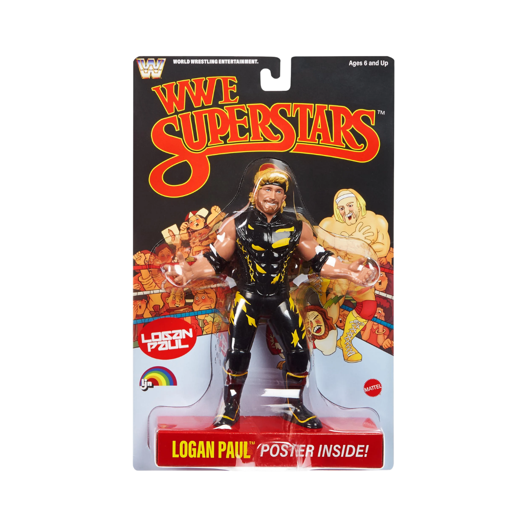 Logan Paul  -LJN WWE Superstars Series 1  (Black Card)