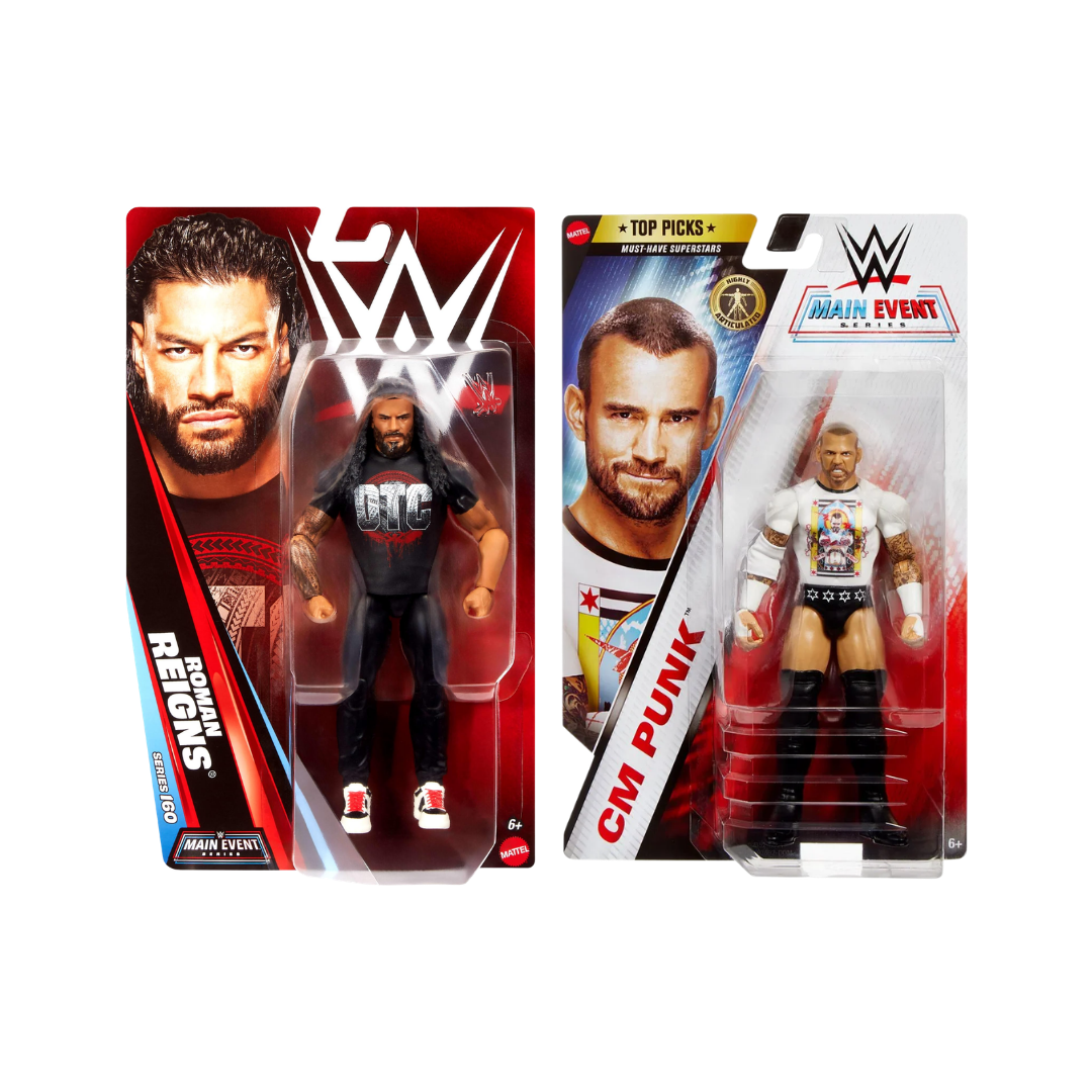 WrestleMania Main Event Bundle – Roman Reigns & CM Punk
