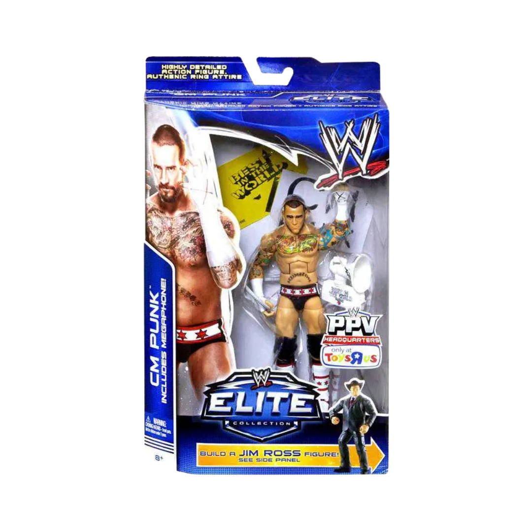 CM Punk – WWE Elite Collection Toys"R"Us Exclusive (Headquarters Series)