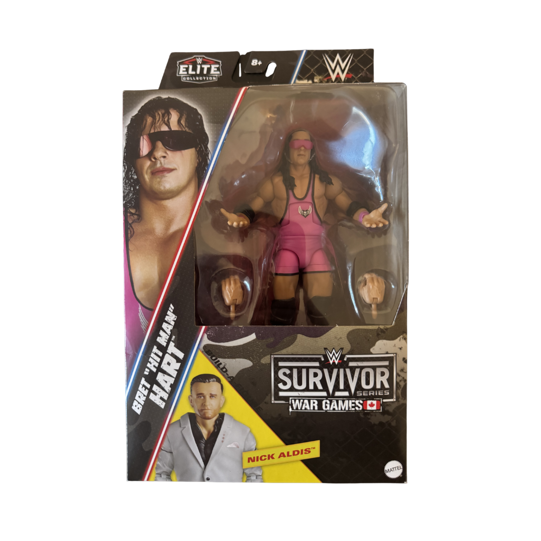 Bret “Hit Man” Hart – WWE Elite Collection Survivor Series WarGames