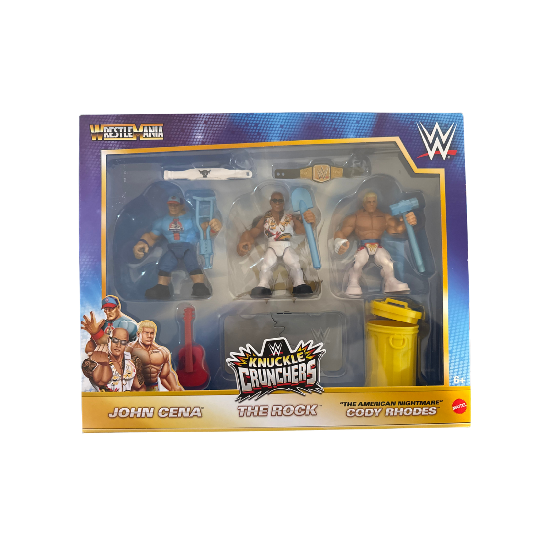 WWE Knuckle Crunchers WrestleMania Box Set