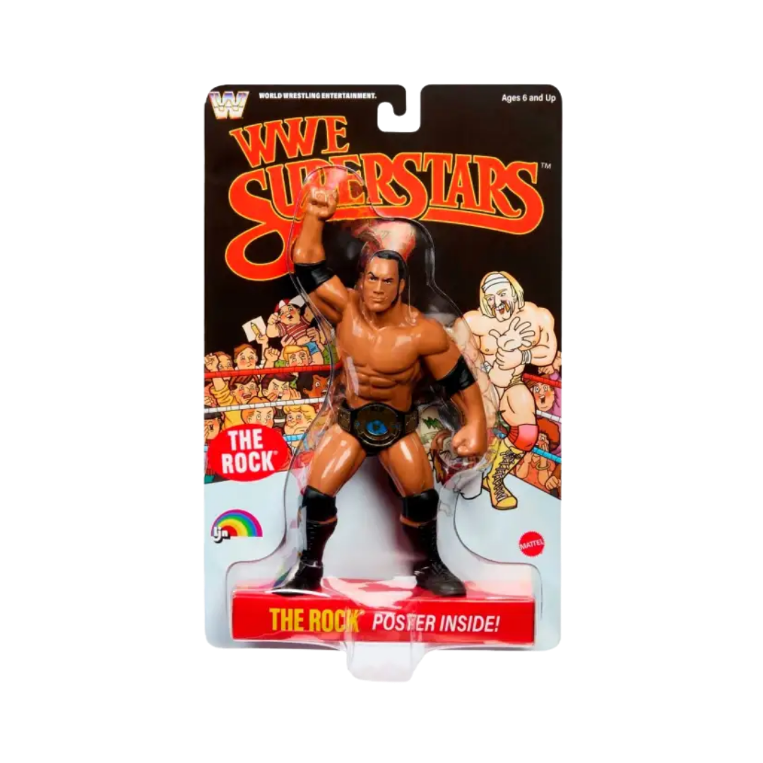 The Rock – WWE LJN Superstars  Series 3 (Black Card)