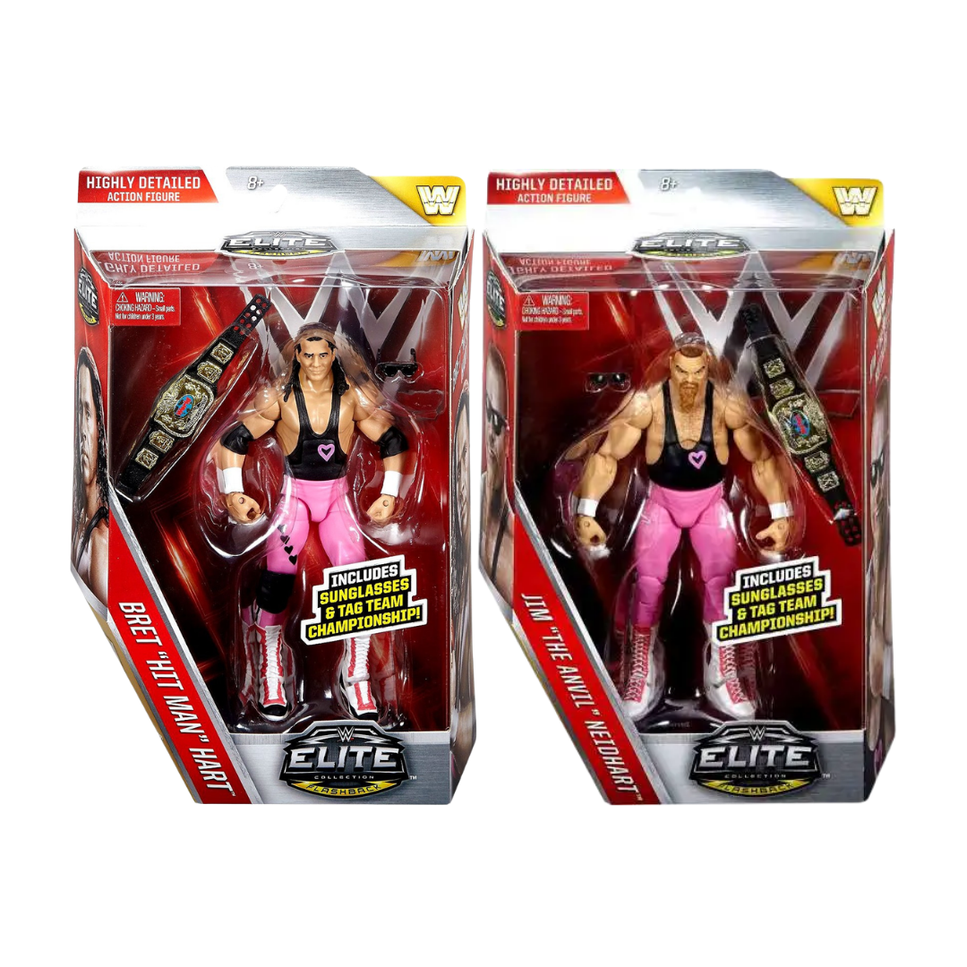 Hart Foundation – WWE Elite Collection Flashback Series 43 Bundle