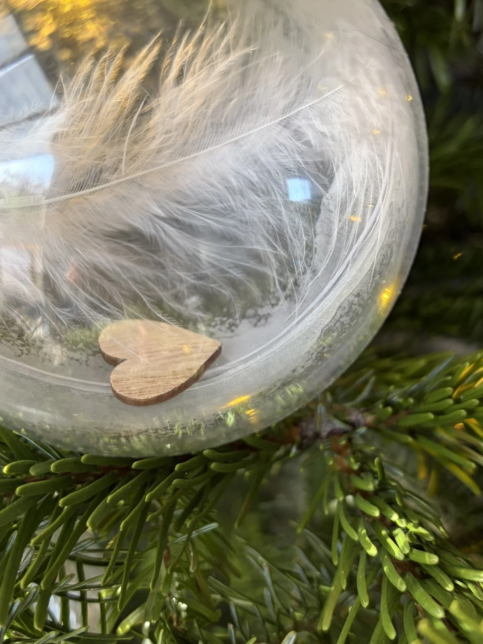 Weihnachts-        grüße in den    Himmel für dich