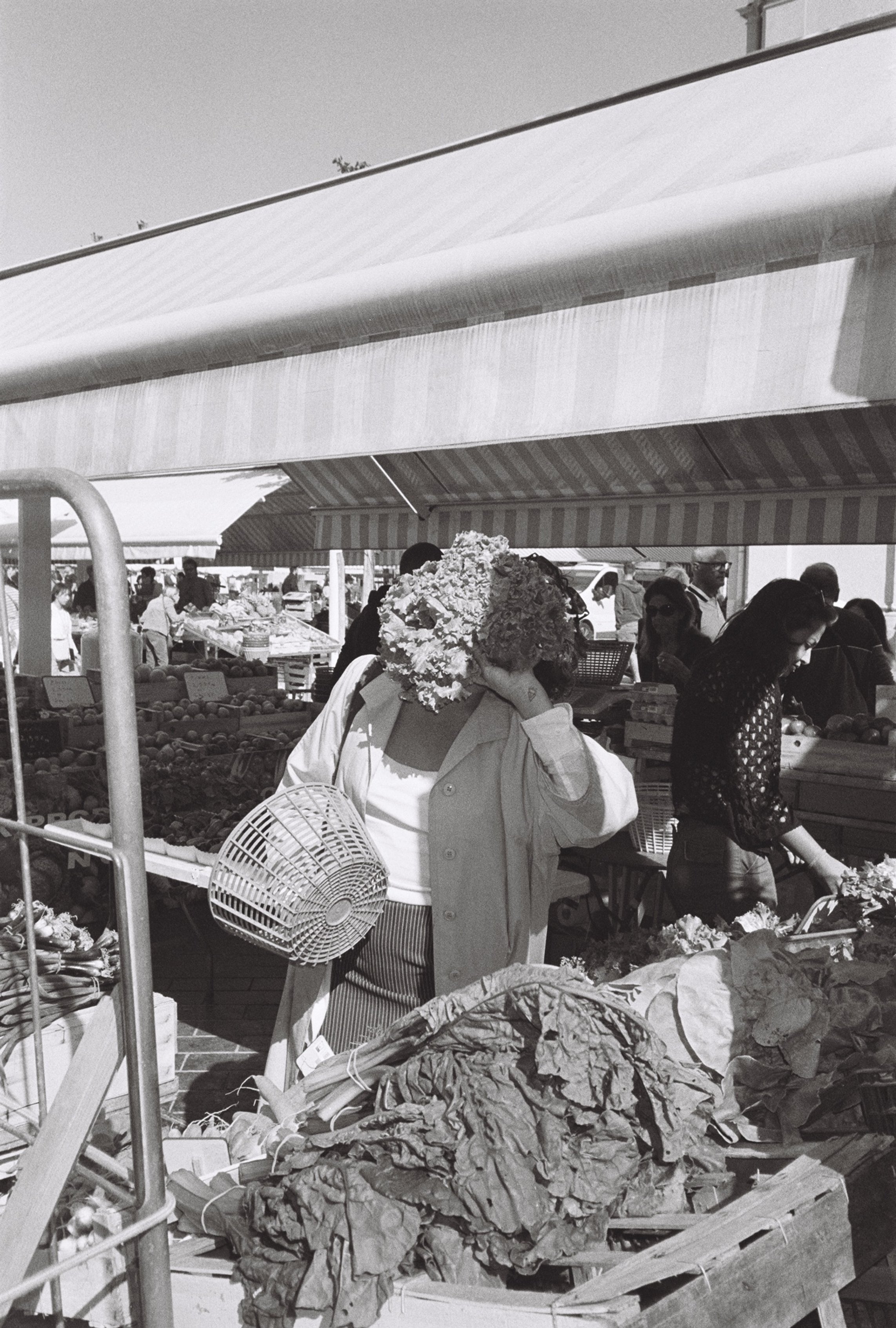 Farmers market in Nice, France.
