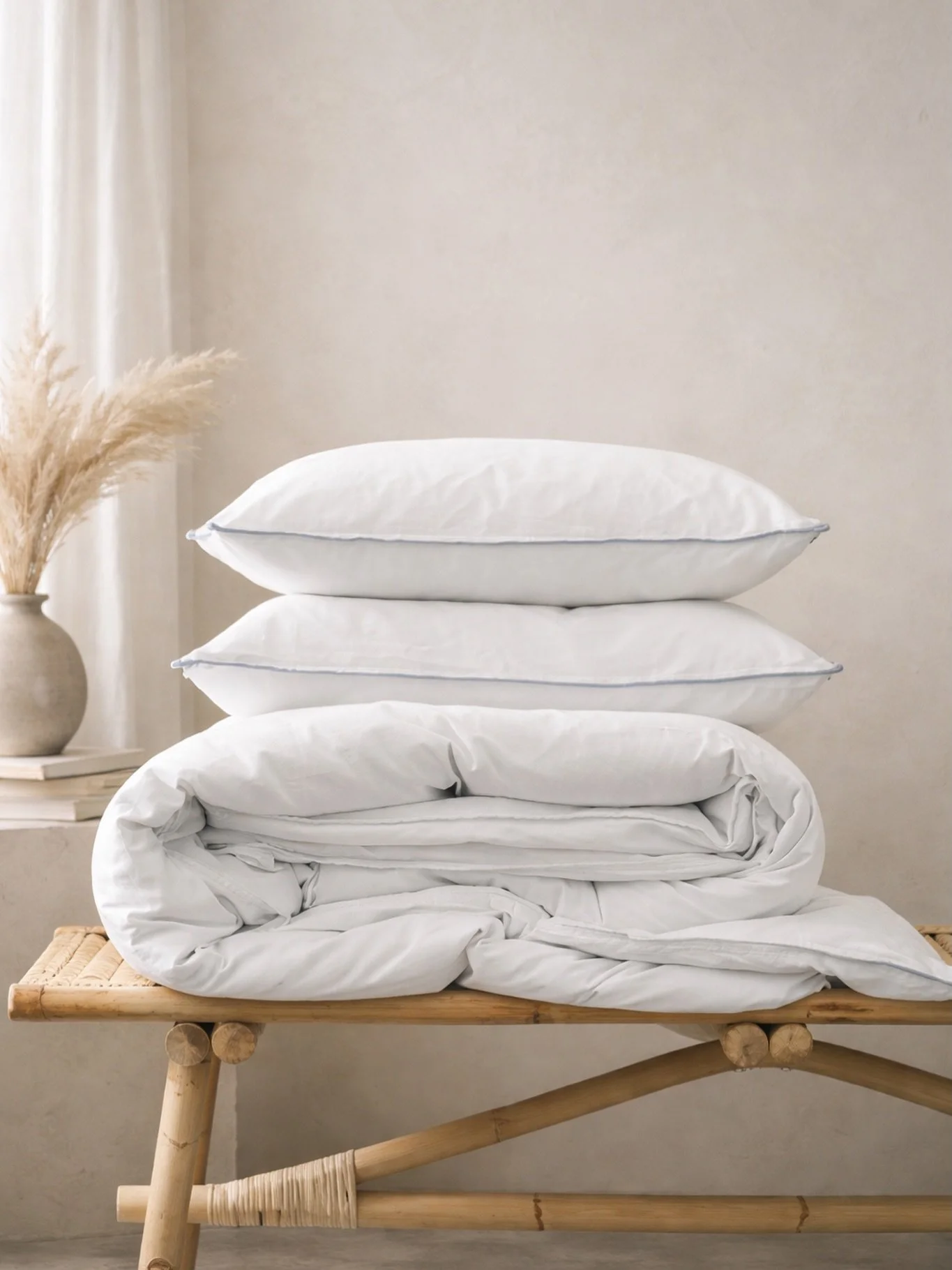 Rainy days = duvet + calma + Marantti ✨

Convierte los d&iacute;as de lluvia en puro confort premium con nuestro duvet y almohadas 100% algod&oacute;n 🤍