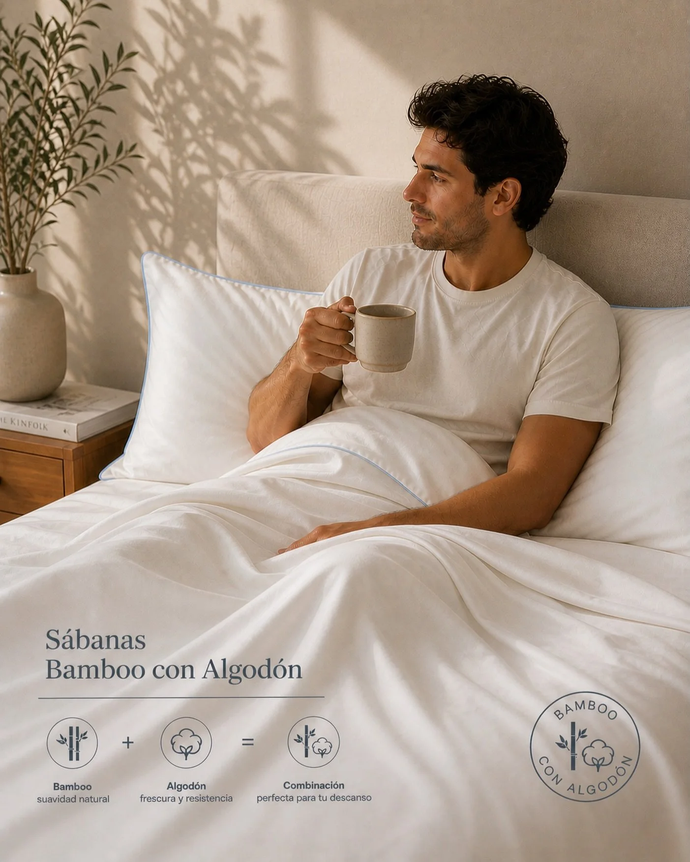 Bamboo + algod&oacute;n = el balance perfecto 🎋✨
&bull; Dormir m&aacute;s fresco 
&bull; Suaves desde el primer uso
&bull; Durables y f&aacute;ciles de cuidar

Haz el cambio. Lo vas a notar desde la primera noche. #maranttimx #bamboo
