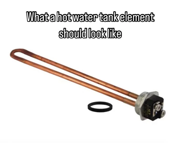 1 year after install the HWT wouldn&rsquo;t heat properly so we changed the elements to find the most mineral build up we have ever seen in such a short time. Water filtration is the next step and excited to figure out what minerals these are. What i