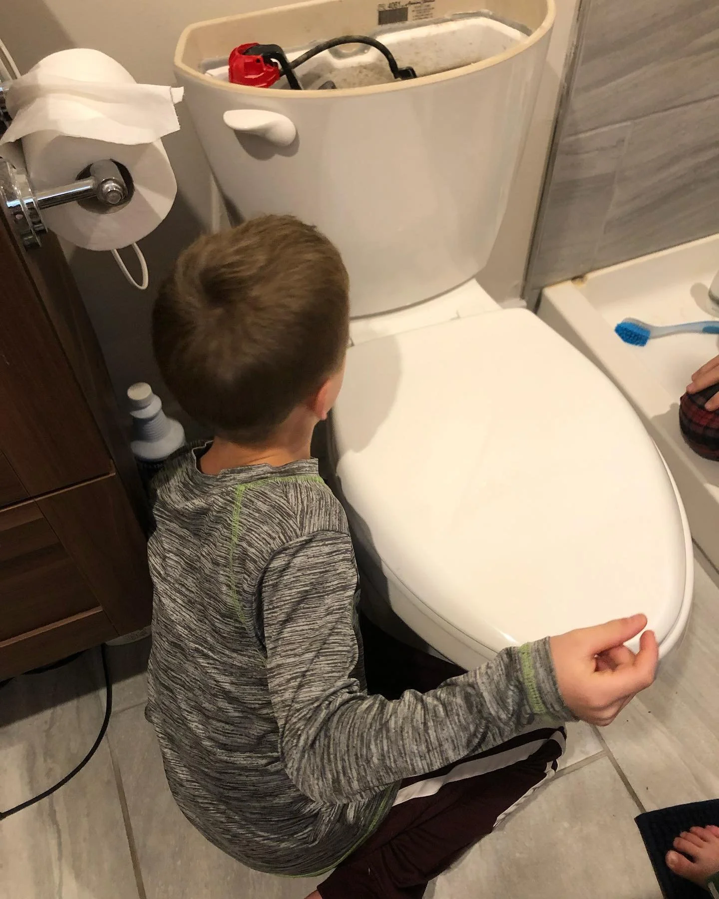 Creating Tradesmen Part 2: Learning to fix a toilet and replace a toilet is a pretty good life skill and may come in handy one day.