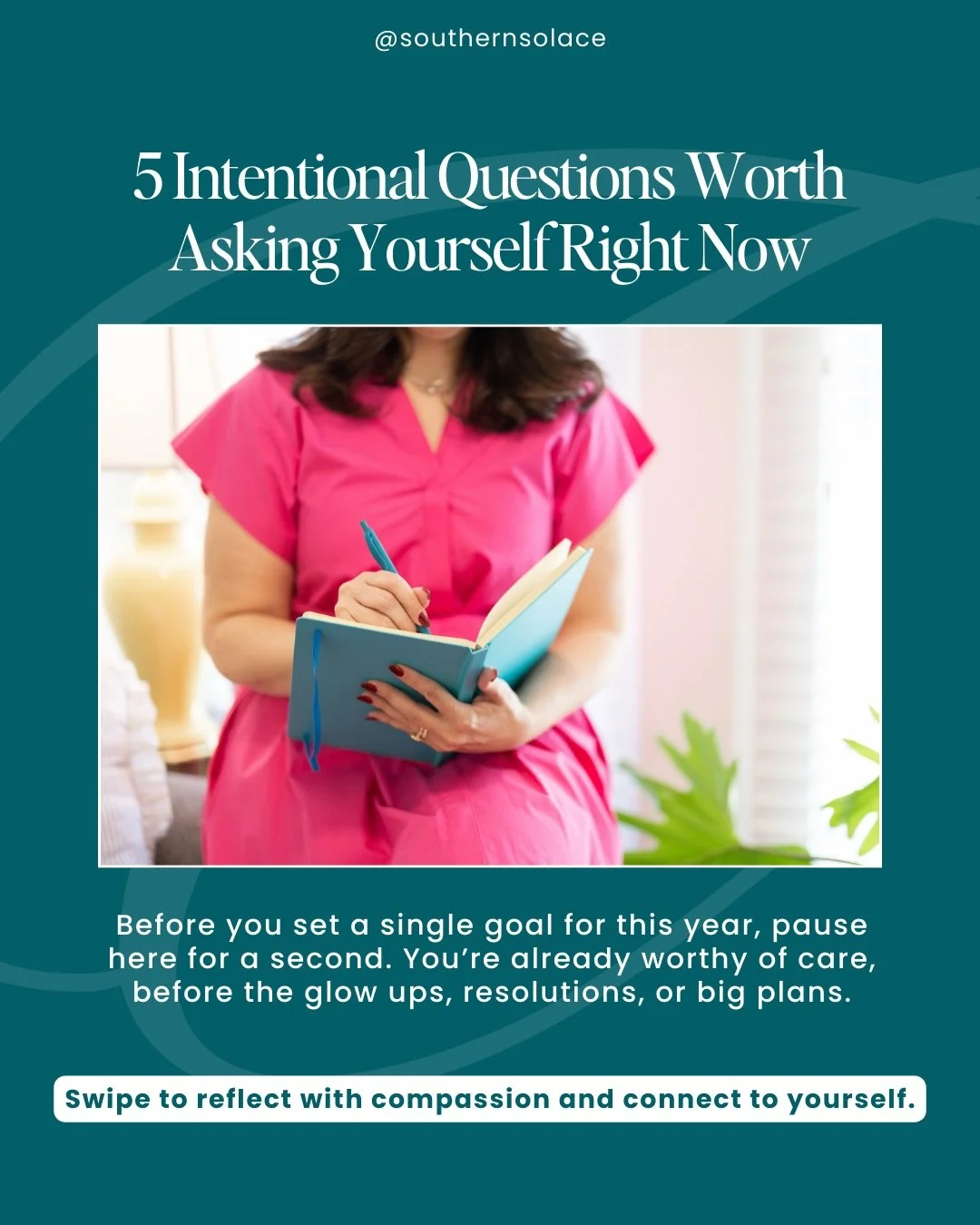 We believe reflection is part of caring for your mental health. Not to come from a place of self-criticism, but from curiosity and compassion.

Before you race into the new year with goals and plans, we invite you to pause for a second. Breathe. Chec