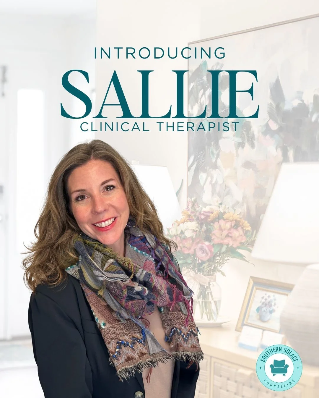🎉Please help us in welcoming Sallie Turnbull to the Southern Solace Team!

Sallie brings years of experience working with university students and individuals navigating career shifts, stress, and change.

Her background in yoga and Pilates adds a th