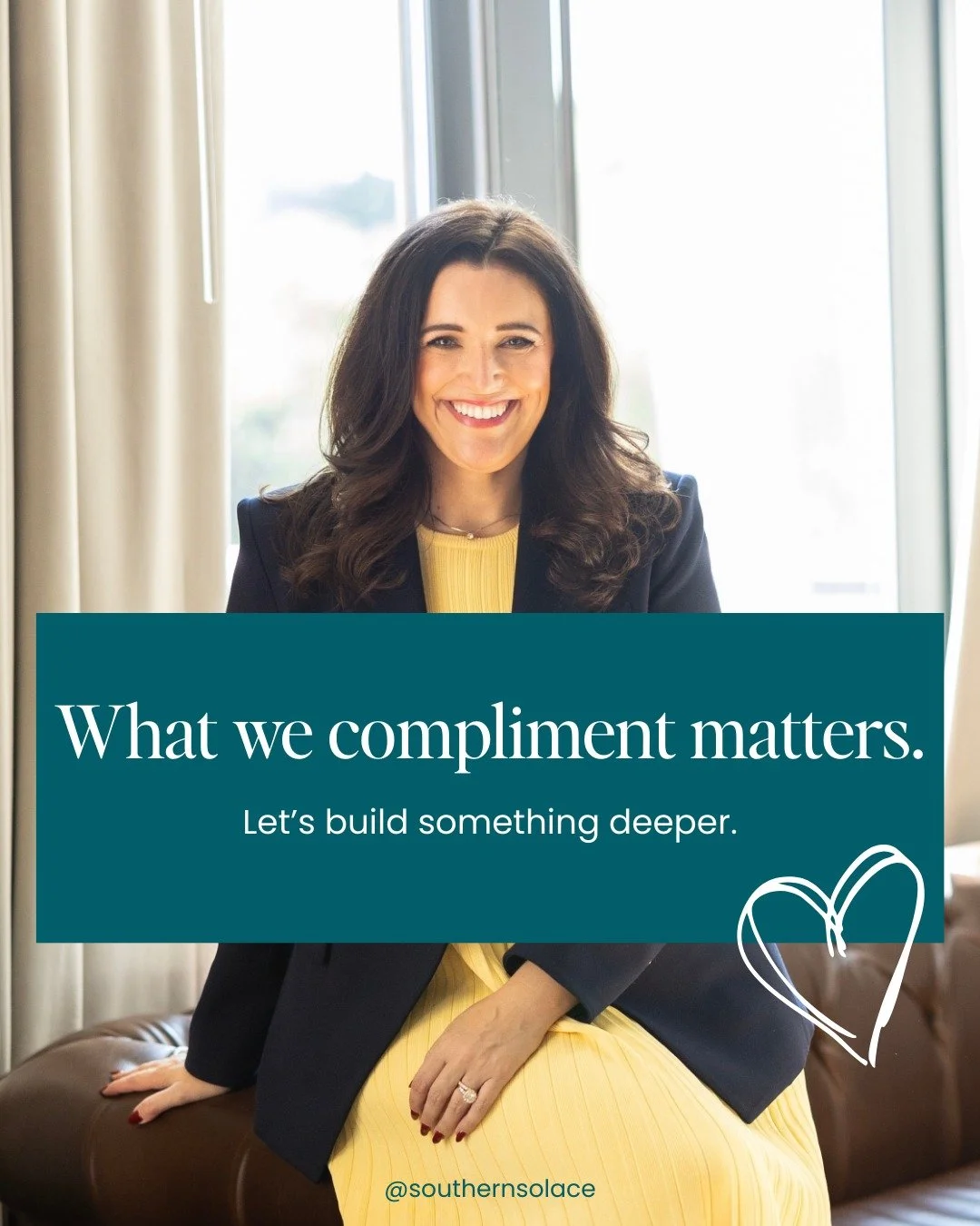 What if we noticed the effort and also the person?

*You look beautiful. And I admire how steady you are in hard moments.
*That outfit looks amazing. And I always feel comfortable around you.
*Your hair looks great. And you handled that conversation 