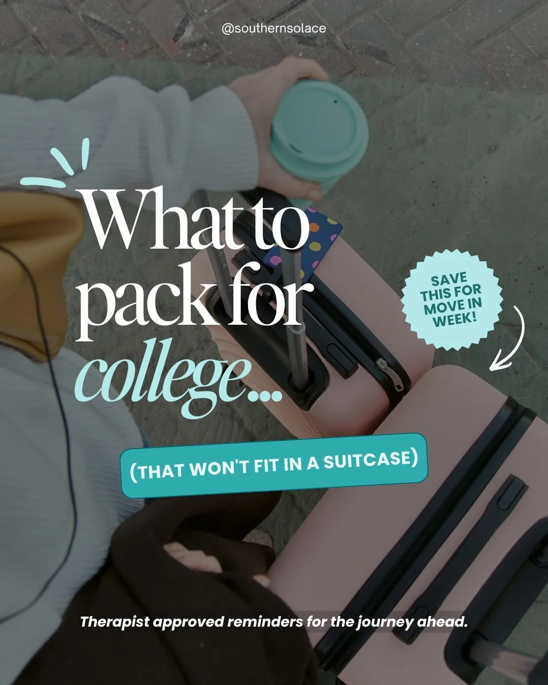 Everyone talks about what to pack for college&hellip;but no one really tells you what to pack for the moments that don&rsquo;t fit in a suitcase.

The first night away from home.
The awkward introductions.
The homesickness.
The comparison.

Here&rsqu