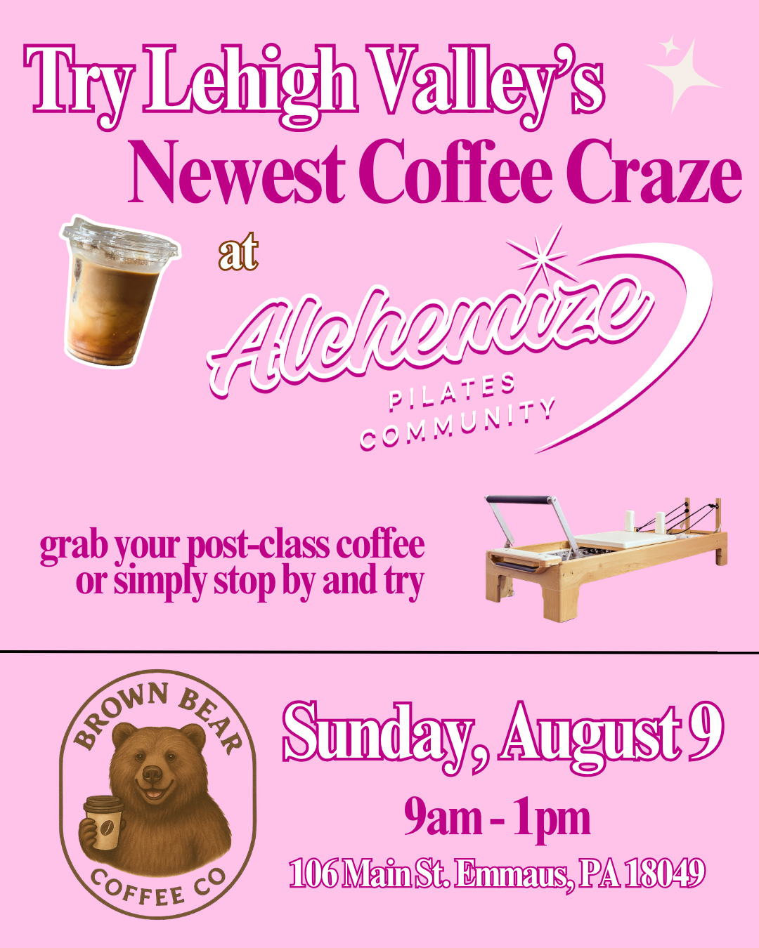 Brown Bear Coffee Pop -Up