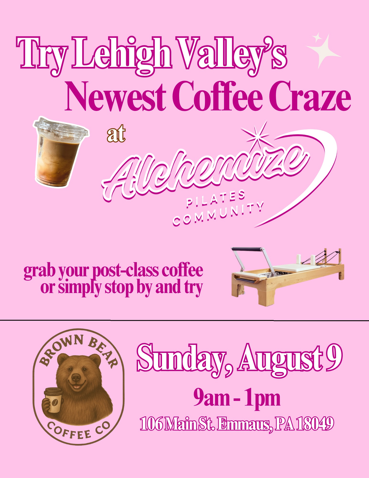 Brown Bear Coffee Pop -Up
