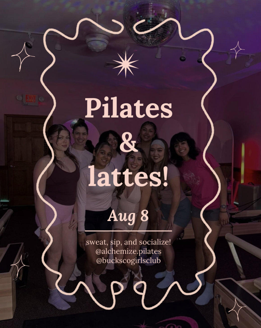 Pilates & Lattes with Bucks County Girls Club
