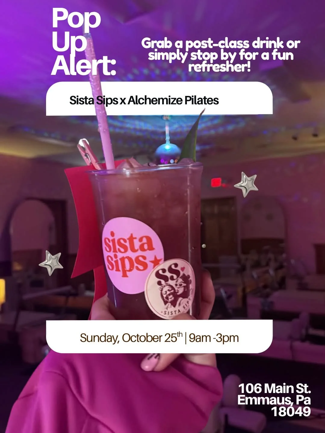 Sista Sips Pop-Up