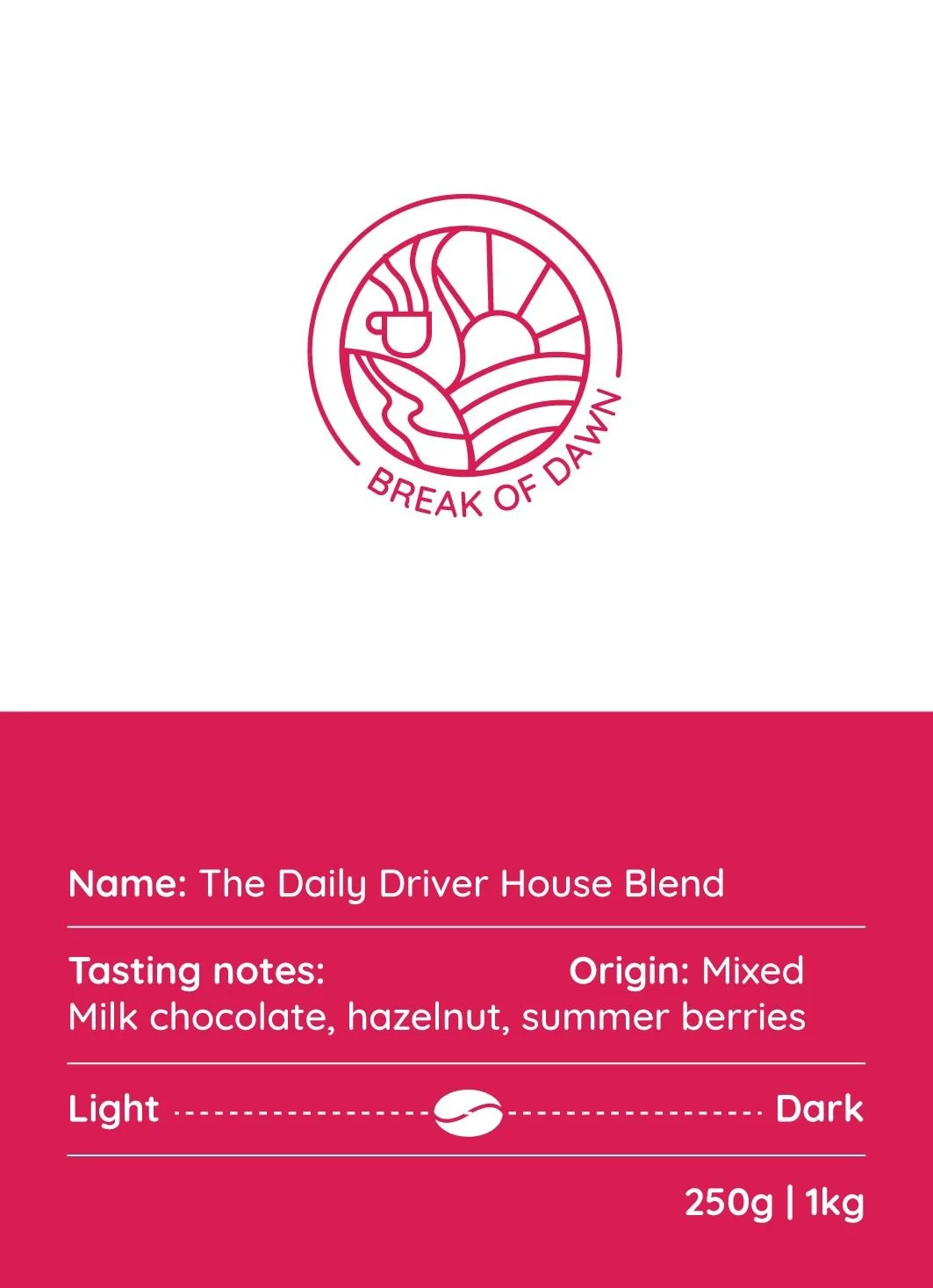 The Daily Driver House Blend 🌅