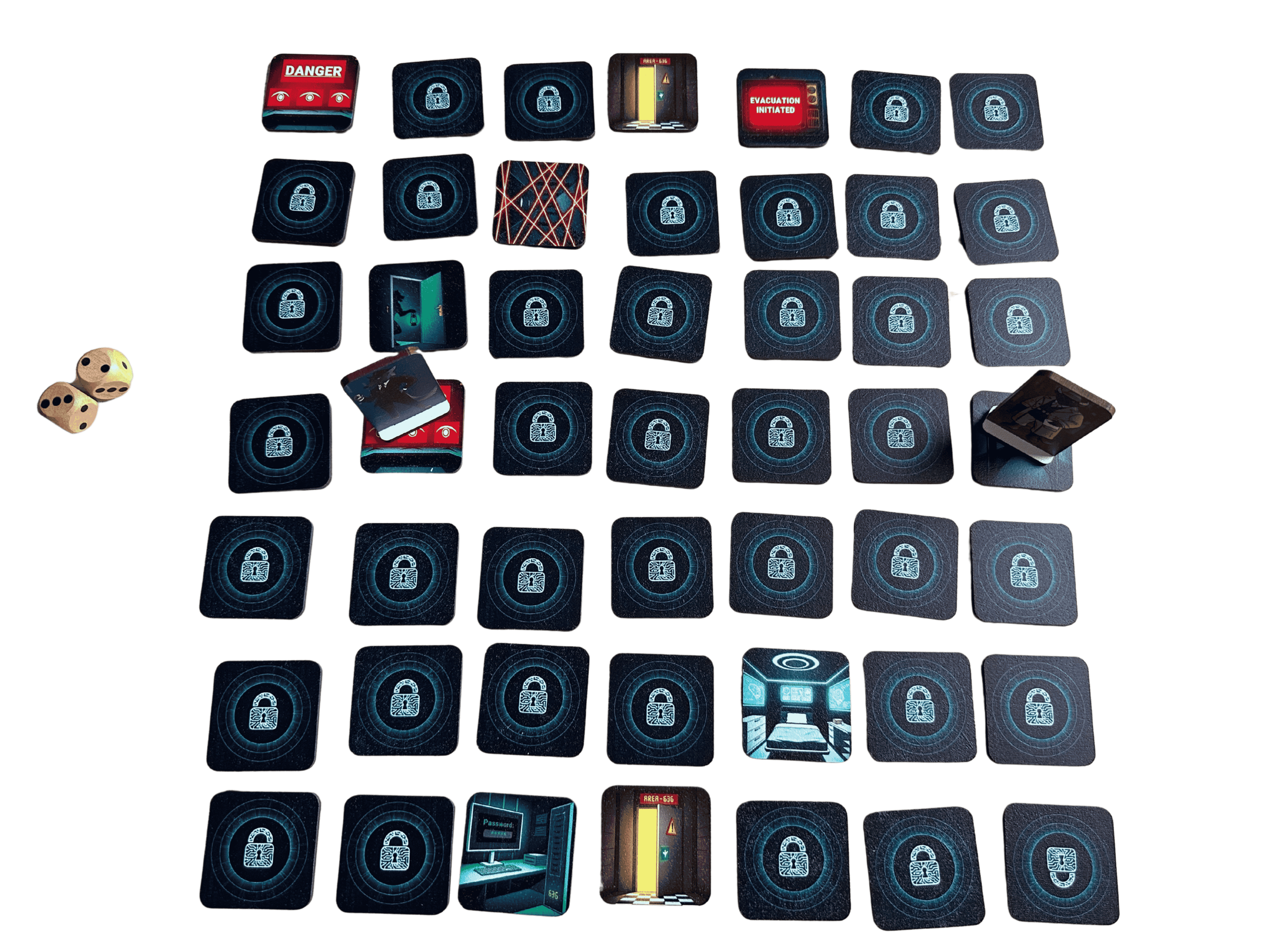 Game board of Area 636