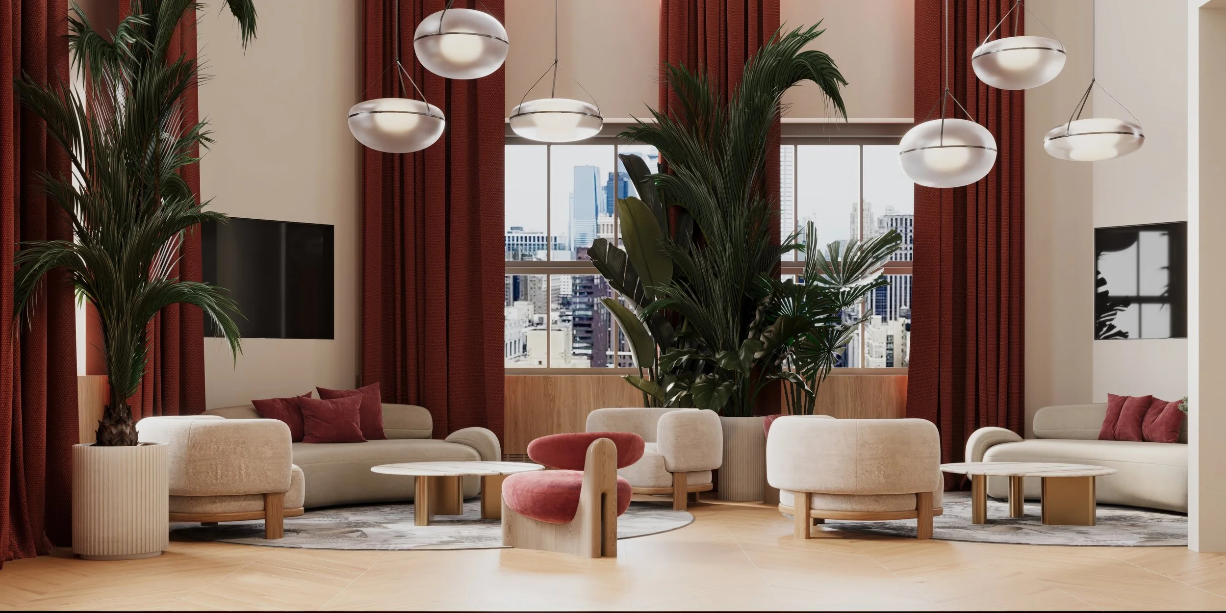 Ocean West Capital Amenity Space