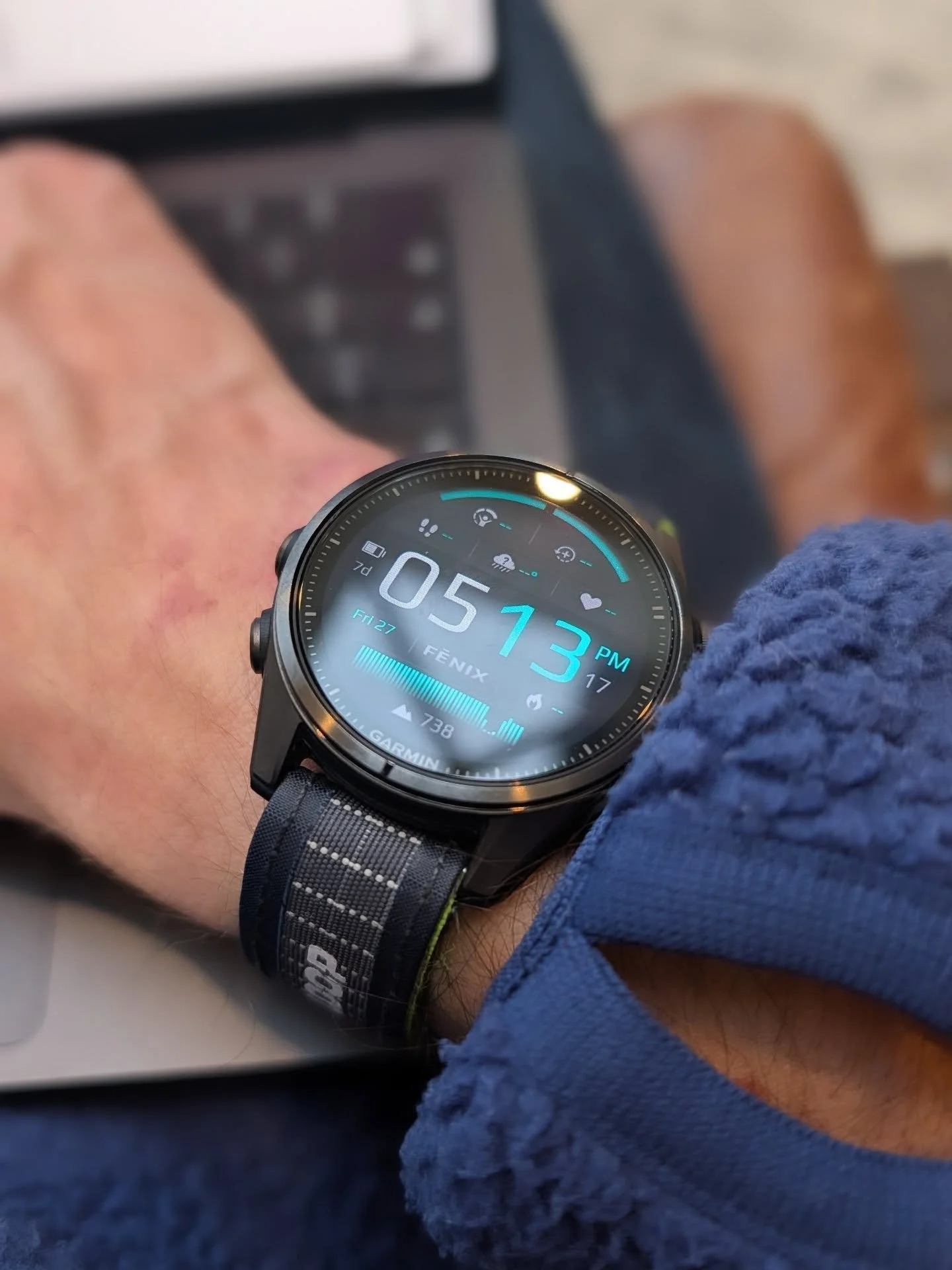 Never thought I'd be one of those Smartwatch guys. 

But this @garmin really is a special piece of kit. The 8 day battery on this Fenix 8 is unreal compared to other Smartwatches.

Still working it out config wise, but whilst I'm finishing up some wo
