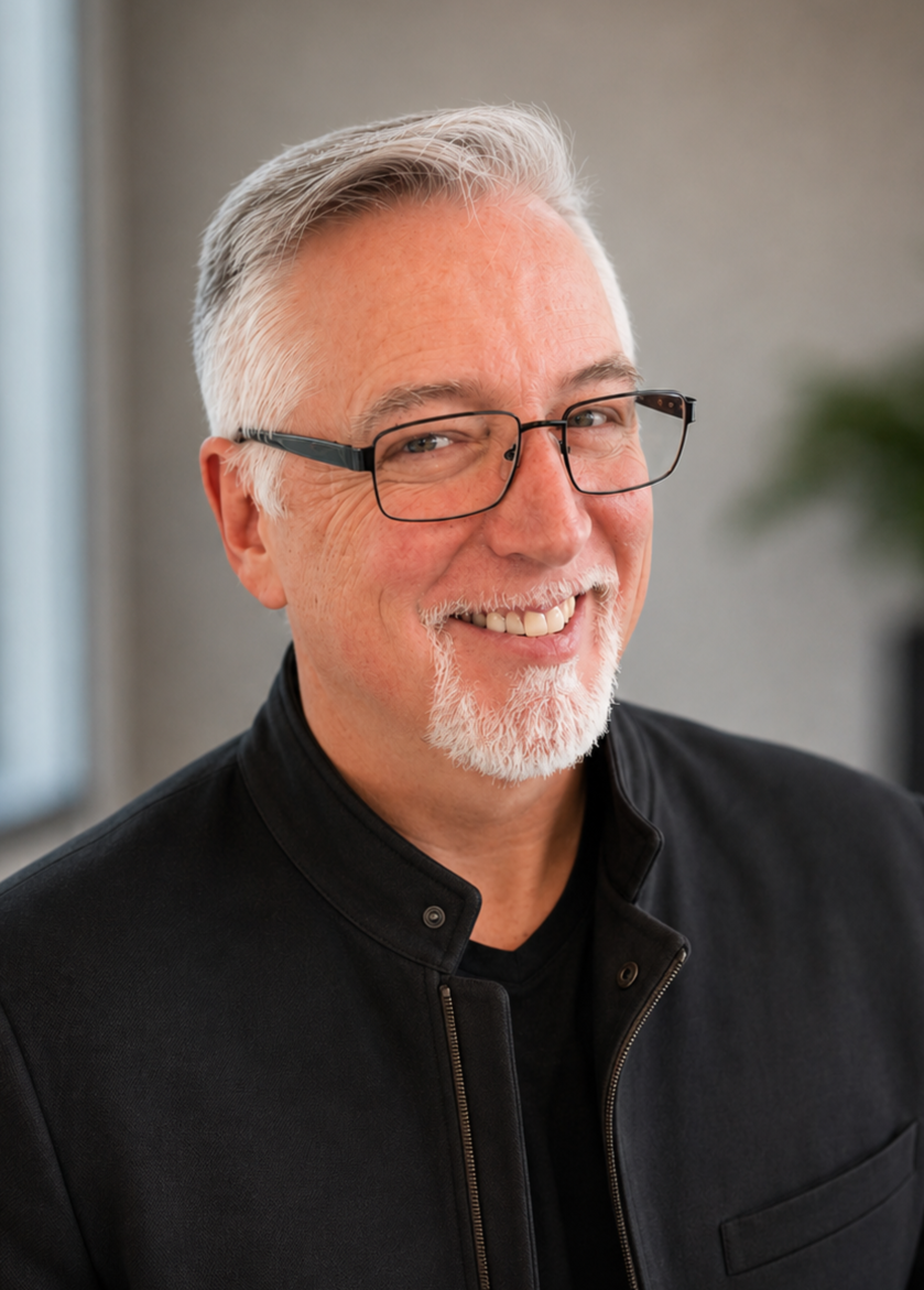 Portrait of Wave co-founder Michael Saubert