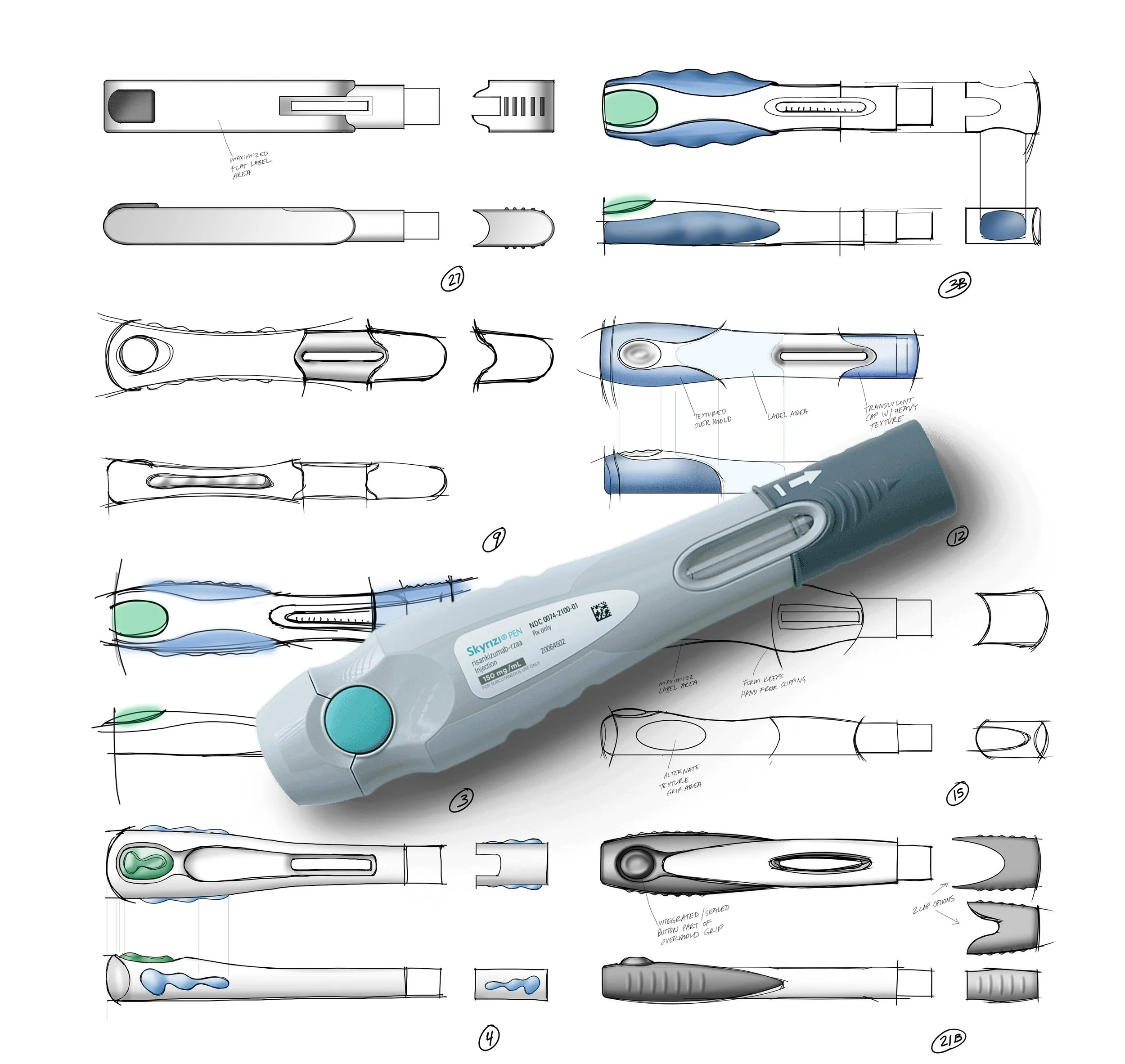 Injector pump design for AbbVie