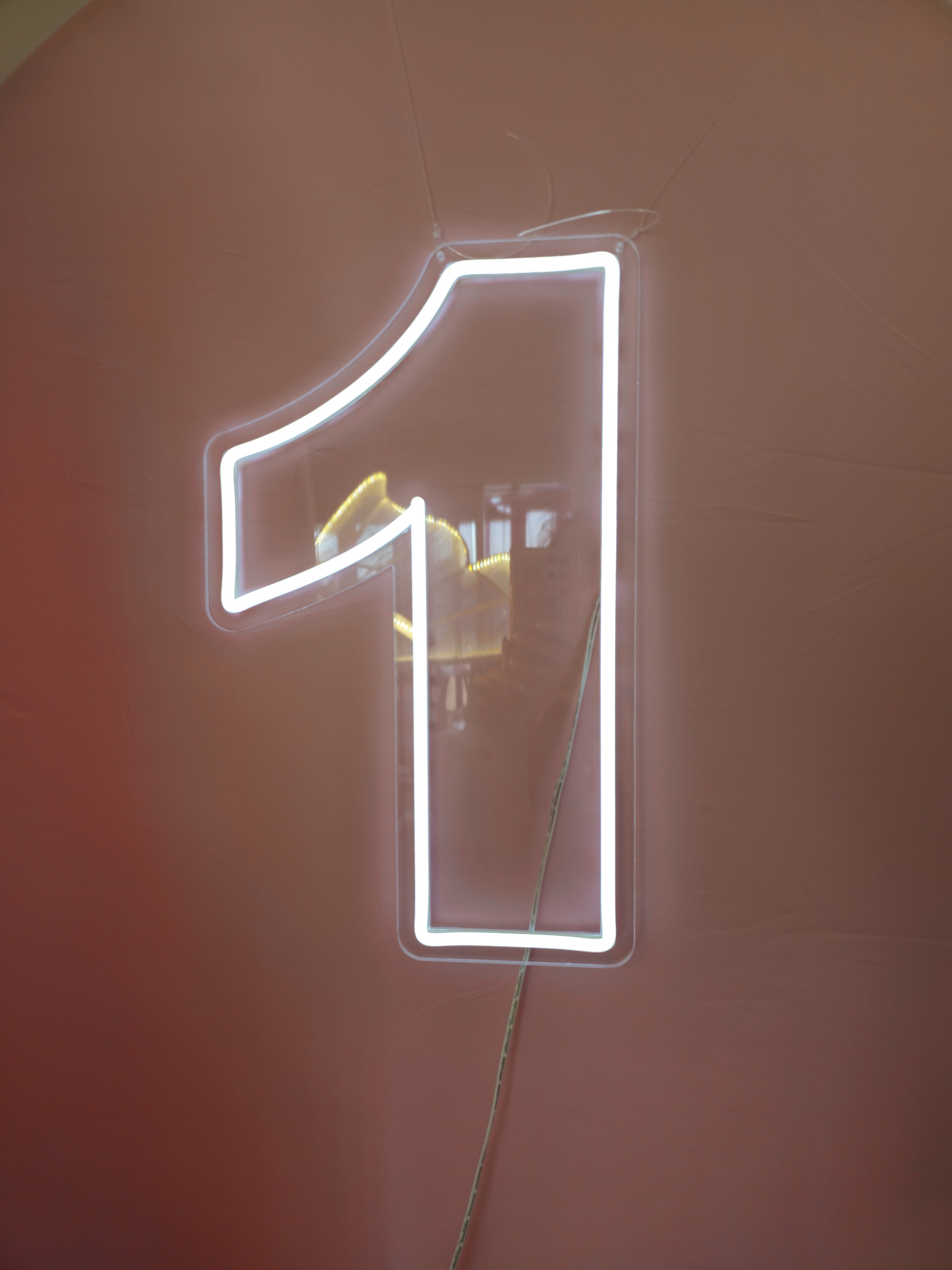 Number "1"