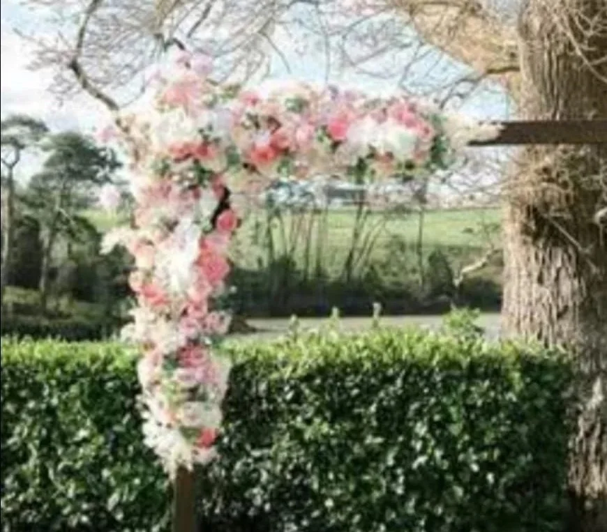 Blush Pink, White and Pale Yellow Floral Set