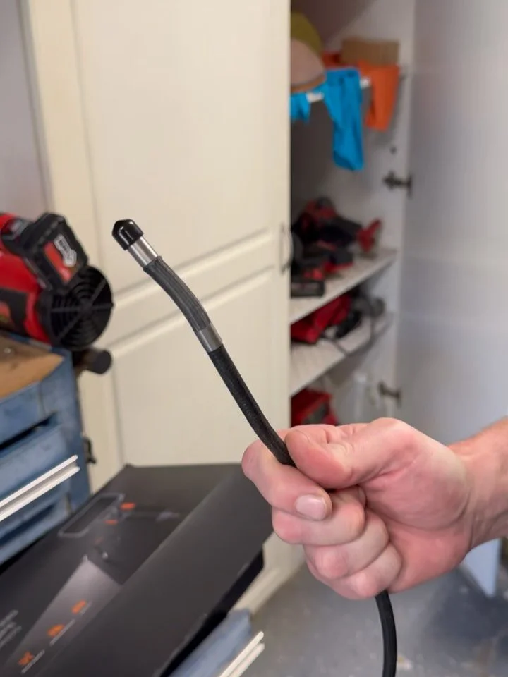 An articulating borescope is a fun tool to have in the garage. Take a look inside the cylinder before you decide it&rsquo;s time to tear it all apart. #borescope #articulatingborescope #dontmakeitweird #topend #twostroke #looksgood @teslongusa