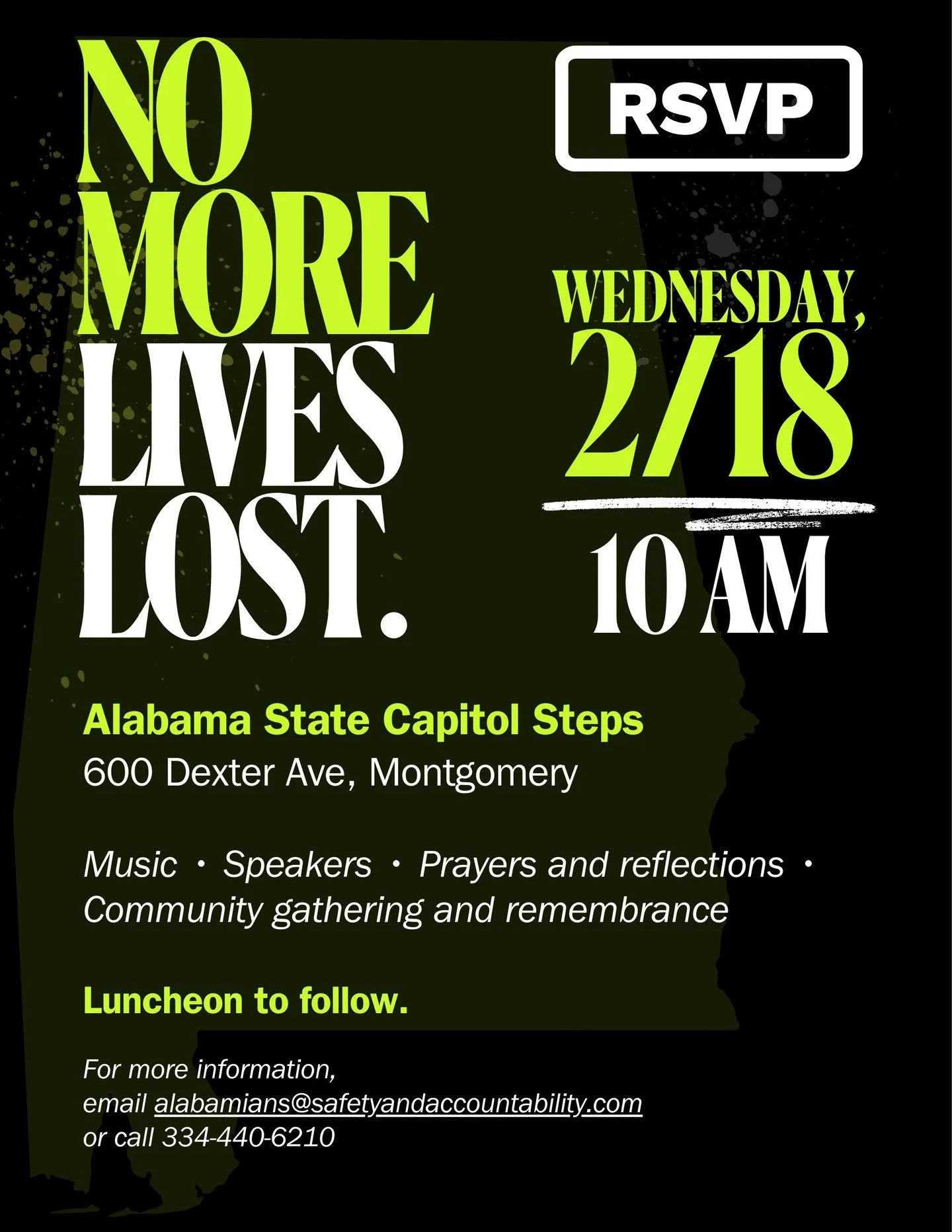 Join us Wed 2/18 in Montgomery to honor those who've died in Alabama's horrific prisons and call for an end to the crisis. Lunch served &ndash;&nbsp;RSVP link in bio. #TheAlabamaSolution #NoMoreAlabama #ALprisons #ALpolitics #CJreform