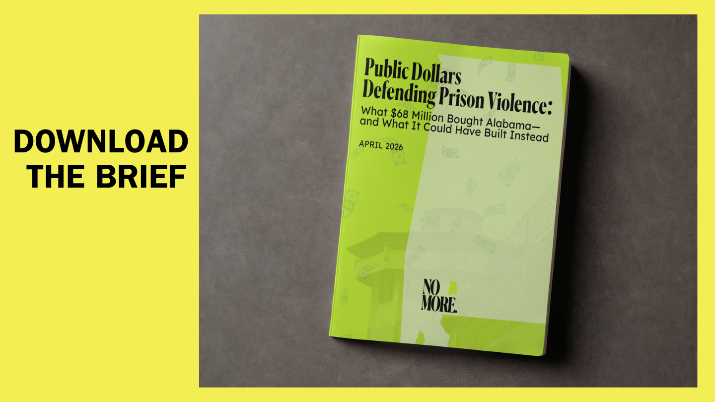 BRIEF: $68M in Alabama Taxpayer Dollars for Prison Violence