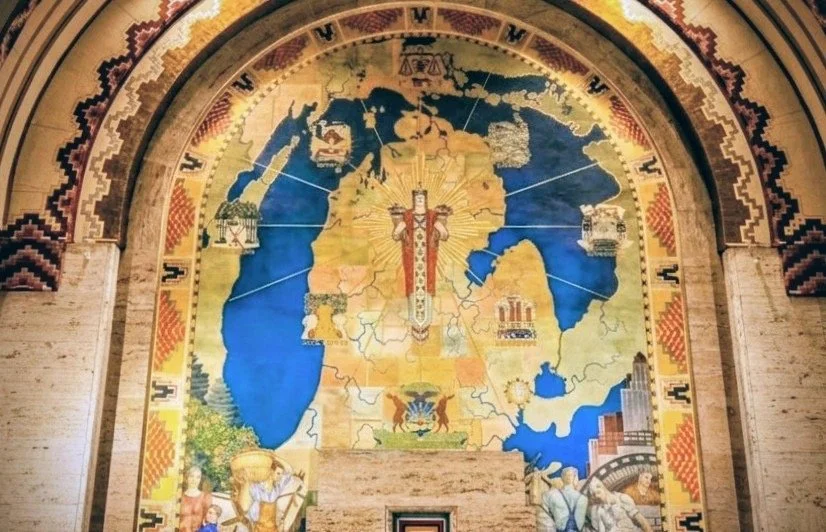 Guardian Building Mural