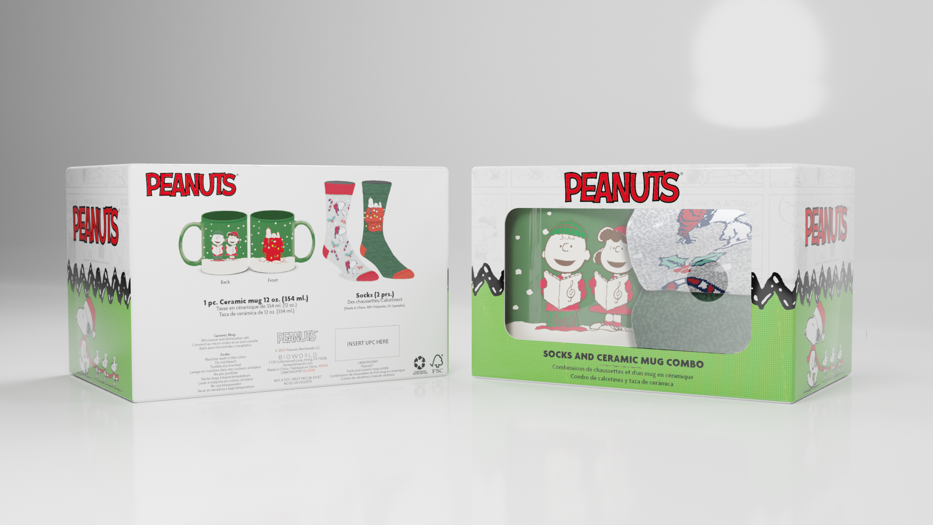Peanuts Holiday Mug & Sock Set - Shoppers DrugMart