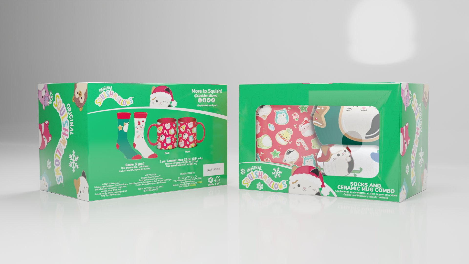 Squishmallows Holiday Mug & Sock set - Shoppers DrugMart
