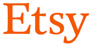 Etsy logo in orange text on a white background