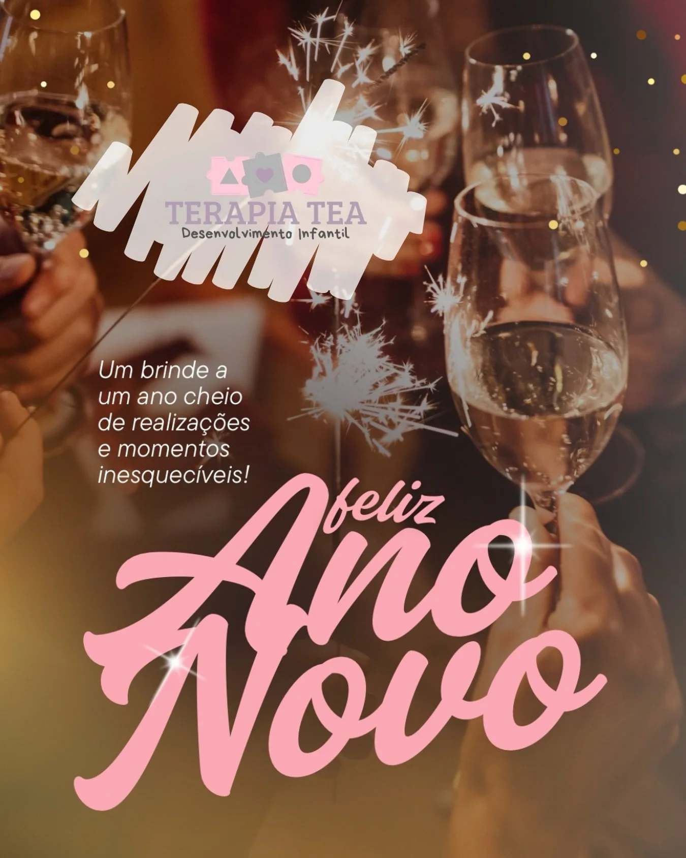 Que o ano novo venha trazendo muitas vit&oacute;rias! Feliz 2026! 🥂